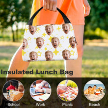 Lade das Bild in den Galerie-Viewer, Kühltasche klein für Arbeit personalisiert | Bento Lunchbag Flach