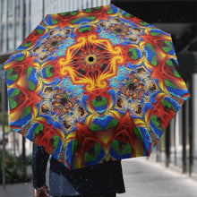 Lade das Bild in den Galerie-Viewer, Windfester Taschenschirm mit Foto | Automatik-Regenschirm personalisieren