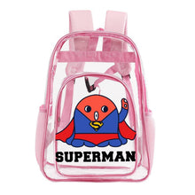 Lade das Bild in den Galerie-Viewer, Transparenter Rucksack mit Netzfach – individuell bedruckbar mit eigenem Motiv