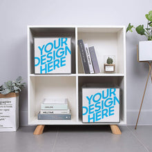 Lade das Bild in den Galerie-Viewer, Faltbare Aufbewahrungsbehälter / Aufbewahrungsbox aus Oxford-Gewebe mit Foto Text selbst gestalten und bedrucken