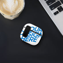 Lade das Bild in den Galerie-Viewer, Voll Druck Apple AirPods 4 Kopfhörer Hülle Schutzhülle Case Cover (Schnalle mit schwarzem Rand) mit Fotos Muster Text Logo selbst gestalten und bedrucken