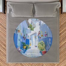 Lade das Bild in den Galerie-Viewer, Runde Decke personalisieren | XXL Fotodecke & Picknickdecke