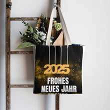 Lade das Bild in den Galerie-Viewer, Taschen 2025 Frohes Neues Jahr Selbst Gestalten und Bedrucken mit Foto