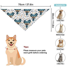 Lade das Bild in den Galerie-Viewer, Hundehalstuch personalisieren | Bandana für Hunde mit Namen