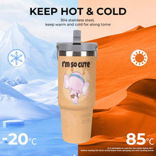 Lade das Bild in den Galerie-Viewer, Auto Becher mit großem Fassungsvermögen30oz mit Foto selbst gestalten und bedrucken