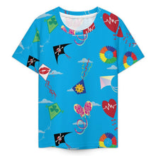 Lade das Bild in den Galerie-Viewer, Kinder T-Shirt personalisieren | Allover-Druck mit eigenem Design