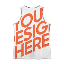 Lade das Bild in den Galerie-Viewer, Multi-Image-Design Damen / Frauen Tank Tops mit Rundhalsausschnitt FK mit Foto Design Motiv Text selbst gestalten und bedrucken (Simple Design)