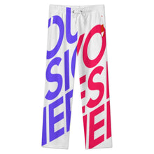 Lade das Bild in den Galerie-Viewer, Multi-Image-Design Herren / Männer Plüschiger lockerer Zuhause Pyjamahose LM071 mit Foto Design Motiv Text selbst gestalten und bedrucken