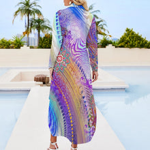 Lade das Bild in den Galerie-Viewer, Personalisiertes Hemdblusenkleid für Damen | Business-Kleid mit Logo bedrucken
