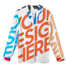 Lade das Bild in den Galerie-Viewer, Multi-Image-Design Herren / Männer Schnelltrocknendes T-Shirt aus Eisseide mit unregelmäßigem V-Ausschnitt MWL698 mit Foto Design Motiv Text selbst gestalten und bedrucken