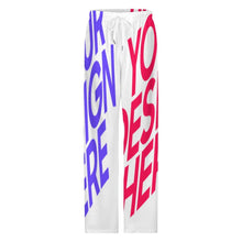 Lade das Bild in den Galerie-Viewer, Multi-Image-Design Herren Männer Lockerer Pyjamas Schlafanzug LM071 mit Foto Design Motiv Text selbst gestalten und bedrucken