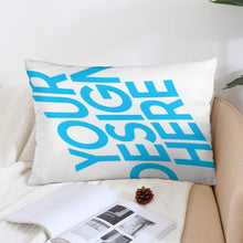 Lade das Bild in den Galerie-Viewer, Polyester Kissenbezug Kissenhülle beidseitig bedruckt (vertikale Version) (dasselbe Bild auf beiden Seiten) mit Foto Muster Text selbst gestalten und bedrucken