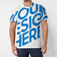 Lade das Bild in den Galerie-Viewer, Einzelbild-Design Ice Silk Allover Print Herren T Shirt OMDT01 mit Ihrem Design Motiv Foto Text selbst gestalten und bedrucken