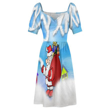 Lade das Bild in den Galerie-Viewer, Personalisiertes A-Linien Kleid | Sommerkleid mit Foto gestalten