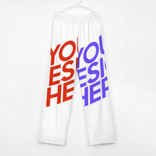 Lade das Bild in den Galerie-Viewer, Voll Druck Reiner Baumwolle Kinder Jungen / Mädchen Pyjama Hose Schlafanzughose Schlafhose D31P mit Foto Design Motiv Text selbst gestalten und bedrucken