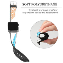 Lade das Bild in den Galerie-Viewer, Hochwertiges PU Leder Armband für Apple iWatch Armbanduhr mit Foto selbst gestalten und bedrucken