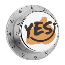 Lade das Bild in den Galerie-Viewer, Magnetischer Küchentimer Edelstahl Personalisierbar | Mechanisch