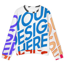 Lade das Bild in den Galerie-Viewer, Multi-Image-Design Herren / Männer Langärmeliges Pullover Sweatshirt C20H mit Foto Design Motiv Text selbst gestalten und bedrucken