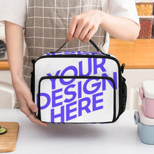 Lade das Bild in den Galerie-Viewer, Lunchtasche Thermotasche Kühltasche 30x24.5x11cm mit Foto Design Motiv Text selbst gestalten und bedrucken