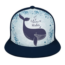 Lade das Bild in den Galerie-Viewer, Trucker Snapback selbst gestalten | Flat Brim Cap mit Netz bedrucken