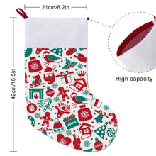 Lade das Bild in den Galerie-Viewer, Personalisierter Nikolausstrumpf | Einzigartigen Weihnachtssocke mit Foto