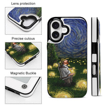 Lade das Bild in den Galerie-Viewer, TPU Leder Apple iPhone 17/iPhone 17 Air/iPhone 17 Pro/iPhone 17 Pro Max Handyhülle Business Handytasche Kartenfach Schutzhülle mit Standfunktion zum Aufklappen aufstellbar Etui mit Foto Design Motiv Text selbst gestalten und bedrucken