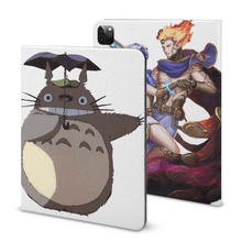 Lade das Bild in den Galerie-Viewer, Multi-Image-Design Hochwertige Buch Version iPad-Hülle für iPad Pro Air 2021 2020 mit Stiftschlitz mit Foto selbst gestalten und bedrucken