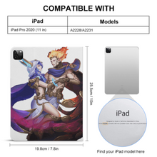Lade das Bild in den Galerie-Viewer, Multi-Image-Design Hochwertige Buch Version iPad-Hülle für iPad Pro Air 2021 2020 mit Stiftschlitz mit Foto selbst gestalten und bedrucken