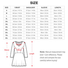 Lade das Bild in den Galerie-Viewer, V-Ausschnitt Kleid Plus Size | S bis 8XL | Figurumschmeichelnd