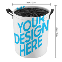 Lade das Bild in den Galerie-Viewer, Staubdichter Wäschekorb mit staubdichtem Gürtel mit Foto Text selbst gestalten und bedrucken
