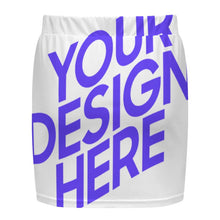 Lade das Bild in den Galerie-Viewer, Einzelbilddruck Minirock LM243 für Damen / Frauen mit Foto Text selbst gestalten und bedrucken