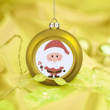 Lade das Bild in den Galerie-Viewer, Weihnachtskugeln selbst gestalten | Christbaumkugel mit Foto (6cm)