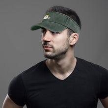 Lade das Bild in den Galerie-Viewer, Jeans Visor Cap personalisieren | Offen für Pferdeschwanz | Sonnenschutz