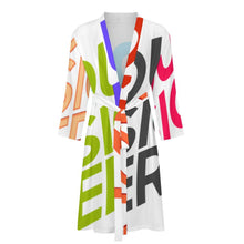 Lade das Bild in den Galerie-Viewer, Multi-Image-Design Bademantel Herren/Männer Morgenmantel Schlafmantel LM003 mit Foto Design Motiv Text selbst gestalten und bedrucken