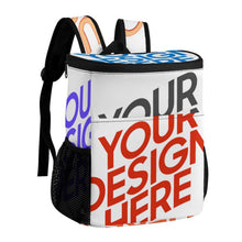 Lade das Bild in den Galerie-Viewer, Multi-Image-Druck Eisbeutel Taschen Rucksack Schultasche Schulrucksack 0536 mit Fotos Muster Text Logo selbst gestalten und bedrucken
