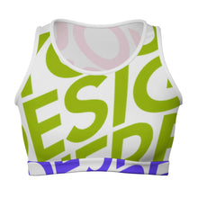 Lade das Bild in den Galerie-Viewer, Multi-Image-Druck TXLD244 Crop Top KE Damen / Frauen selbst gestalten und bedrucken