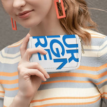 Lade das Bild in den Galerie-Viewer, Einzelbild-Design Geldbörsen / Geldbeutel Kartentasche aus Leder mit Foto selbst gestalten und bedrucken