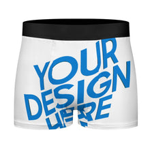 Lade das Bild in den Galerie-Viewer, Einzelbild-Design NS6005002 Herren Unterhose / Männer Boxershort High Waist und mit breitem Elastikbündchen mit Fotos Muster Text Logo selbst gestalten und bedrucken