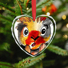 Lade das Bild in den Galerie-Viewer, Personalisiertes Kristallherz mit Foto | Einzigartiges Geschenk aus Glas