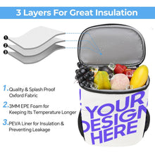 Lade das Bild in den Galerie-Viewer, Eisbeutel Taschen Rucksack Schultasche Schulrucksack 0536 mit Fotos Muster Text Logo selbst gestalten und bedrucken
