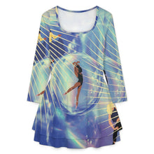 Lade das Bild in den Galerie-Viewer, Damen Sweatshirt mit V-Ausschnitt – individuell gestaltbar