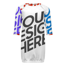 Lade das Bild in den Galerie-Viewer, Multi-Image-Design Hochwertiger Baby Schlafsack LM229 mit Fotos Muster Text Logo selbst gestalten und bedrucken