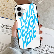 Lade das Bild in den Galerie-Viewer, Apple iPhone 16 Glas Telefonhülle Serie mit Foto selbst gestalten und bedrucken