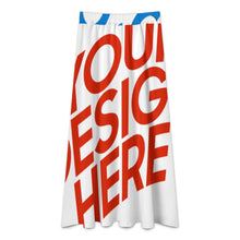 Lade das Bild in den Galerie-Viewer, Multi-Image-Druck Damen / Frauen Halblanger Rock B72Q mit Foto Text selbst gestalten und bedrucken