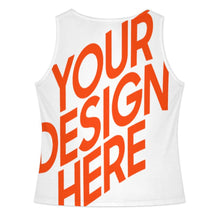 Lade das Bild in den Galerie-Viewer, Einzelbild-Design Damen / Frauen Tank Top mit drei Knöpfen BXV mit Foto Design Motiv Text selbst gestalten und bedrucken (Simple Design)
