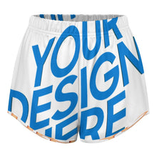Lade das Bild in den Galerie-Viewer, Damen / Frauen Sportshorts LM436 mit Fotos Muster Text Logo selbst gestalten und bedrucken