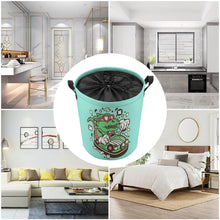 Lade das Bild in den Galerie-Viewer, Staubdichter Wäschekorb mit staubdichtem Gürtel mit Foto Text selbst gestalten und bedrucken