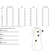 Lade das Bild in den Galerie-Viewer, Damen / Frauen Langes Kleid mit Rundhalsausschnitt und halblangen Ärmeln MWL784 mit Fotos Muster Text Logo selbst gestalten und bedrucken