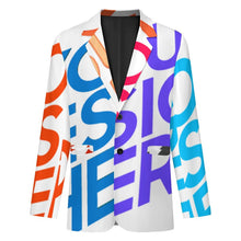 Lade das Bild in den Galerie-Viewer, Multi-Image-Druck Herren / Männer Boutique Anzug mit 2 Knöpfen LTM100852 mit Foto Design Motiv Text selbst gestalten und bedrucken