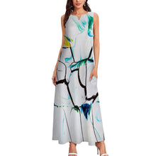 Lade das Bild in den Galerie-Viewer, Figurbetontes Maxikleid selbst gestalten | Ärmelloses langes Kleid